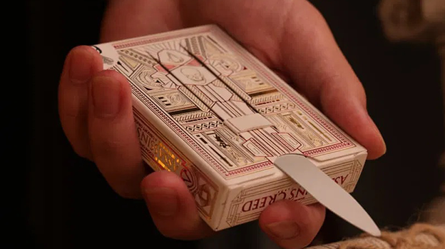 Assassin's Creed Legacy (Hidden Blade White) Playing Cards