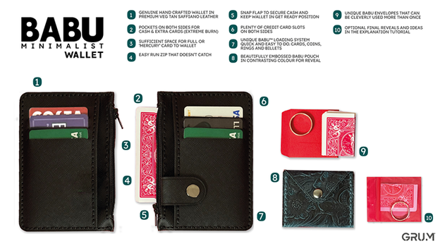 BABU Wallet Minimal by GRUM®