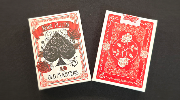Rose Elites - Old Masters (Red) Marked Deck Playing Cards