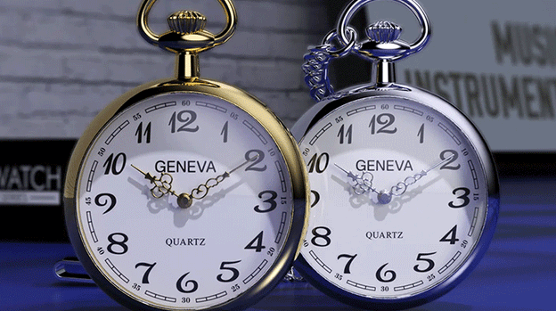 Pocket Watch (Silver) by Iarvel Magic