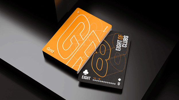 Grid Series Six- Typographic Playing Cards