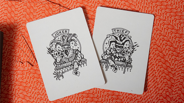 No Borders Edition 2 Crown Back (Red) Playing Cards by Joker and the Thief
