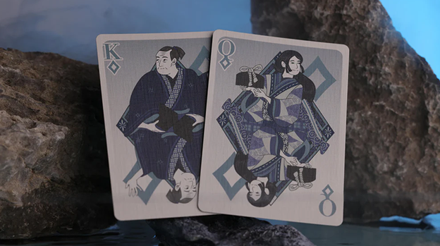 Urashima Tarou (Blue) Origami Playing Cards