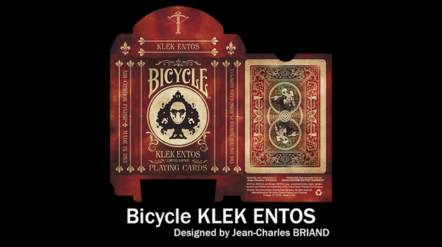 Bicycle Klek Entos Red (Marked) Playing Cards