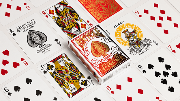 Bicycle 140th Anniversary Playing Cards by US Playing Card