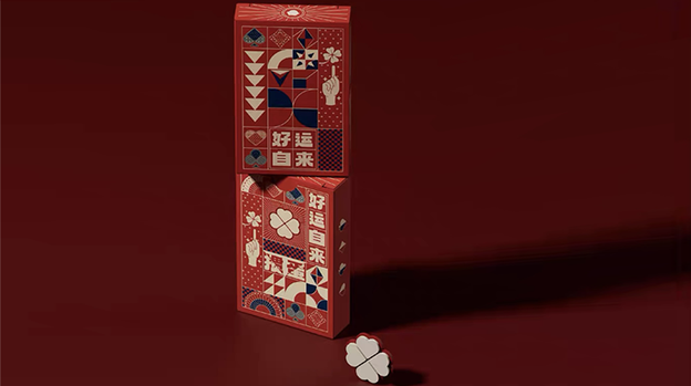 Luck Comes Easy Playing Cards