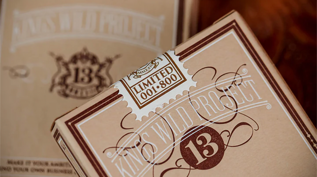 Limited No.13 Table Players Vol.13 Playing Cards by Kings Wild Project