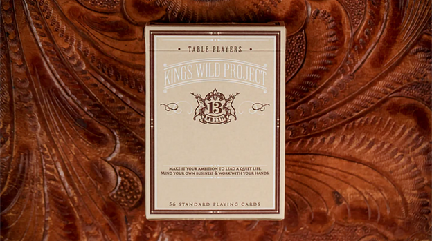 Limited No.13 Table Players Vol.13 Playing Cards by Kings Wild Project