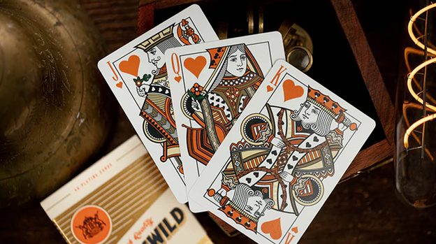 Limited No.13 Table Players Vol.14 Playing Cards by Kings Wild Project