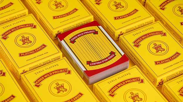 Limited No.13 Table Players Vol.16 Playing Cards by Kings Wild Project