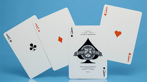 Limited No.13 Table Players Vol.18 Playing Cards by Kings Wild Project