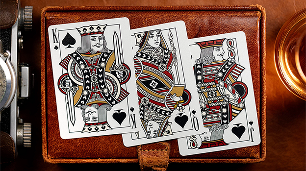 Limited No.13 Table Players Vol.19 Playing Cards by Kings Wild Project