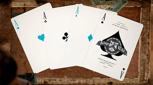 Limited No.13 Table Players Vol.20 Playing Cards by Kings Wild Project