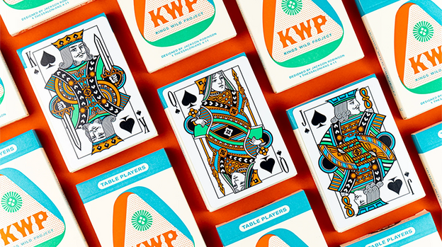 Limited No.13 Table Players Vol.22 Playing Cards by Kings Wild Project
