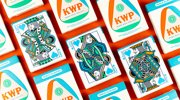 Limited No.13 Table Players Vol.22 Playing Cards by Kings Wild Project