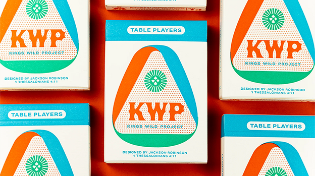 Limited No.13 Table Players Vol.22 Playing Cards by Kings Wild Project