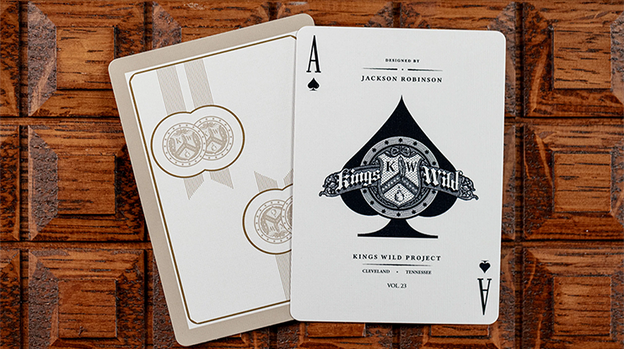 Limited No.13 Table Players Vol.23 Playing Cards by Kings Wild Project