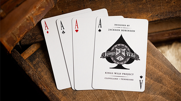 Gilded No.13 Table Players Vol.38 Playing Cards by Kings Wild Project
