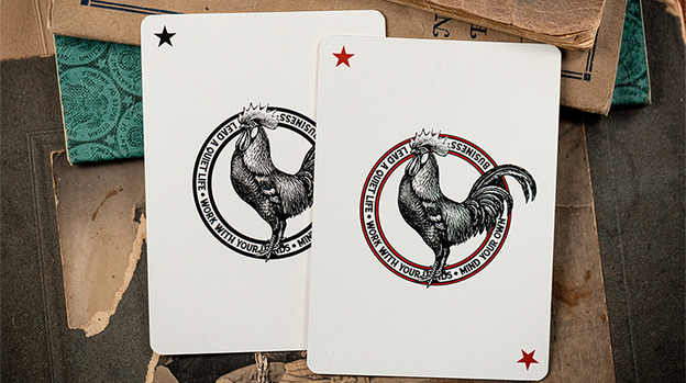 Gilded No.13 Table Players Vol.39 Playing Cards by Kings Wild Project