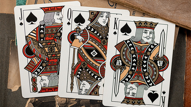 Gilded No.13 Table Players Vol.39 Playing Cards by Kings Wild Project