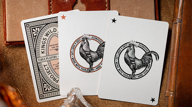 Gilded No.13 Table Players Vol.40 Playing Cards by Kings Wild Project