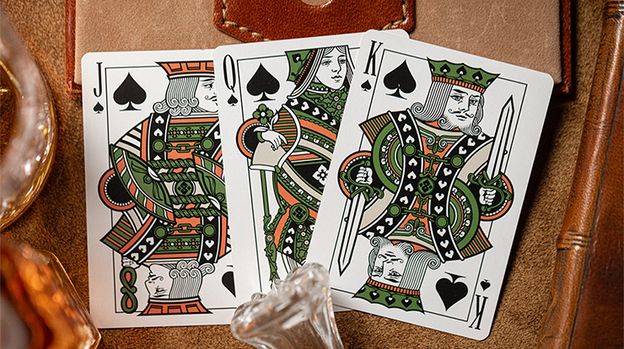 Gilded No.13 Table Players Vol.40 Playing Cards by Kings Wild Project