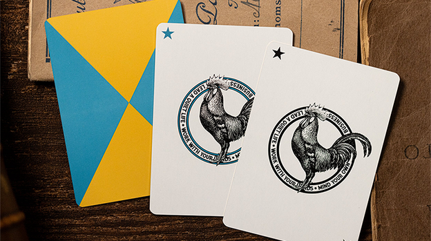 Gilded No.13 Table Players Vol.42 Playing Cards by Kings Wild Project