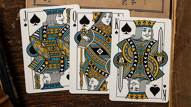 Gilded No.13 Table Players Vol.42 Playing Cards by Kings Wild Project