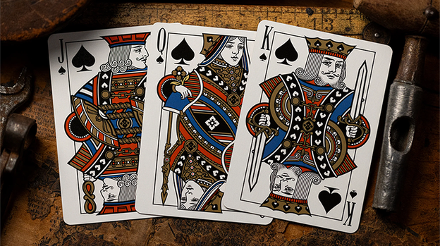 Gilded No.13 Table Players Vol.43 Playing Cards by Kings Wild Project