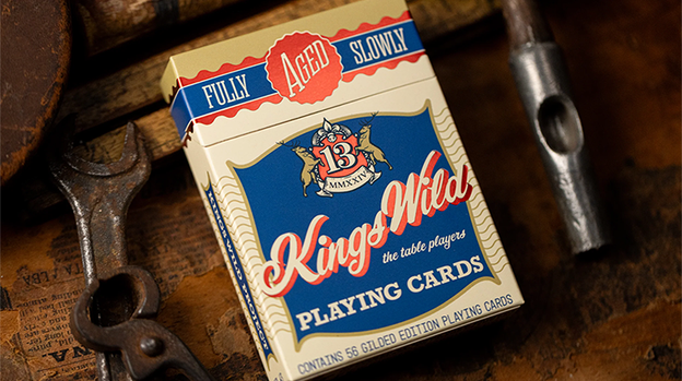 Gilded No.13 Table Players Vol.43 Playing Cards by Kings Wild Project