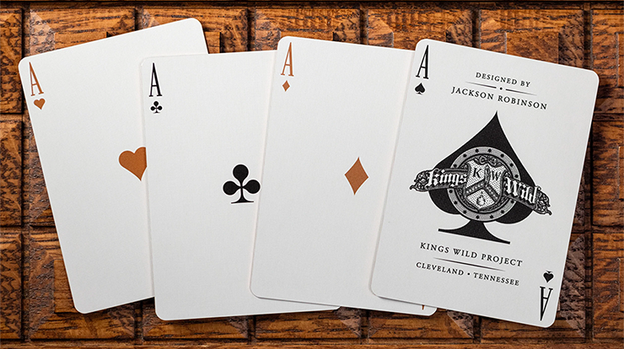 Gilded No.13 Table Players Vol.44 Playing Cards by Kings Wild Project