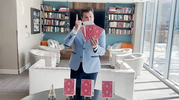 Jumbo McDonald Aces by Twister Magic (Red)