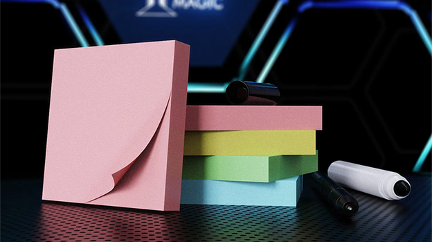 The Iarvel Magic Post-It Pad (Green) by Iarvel Magic