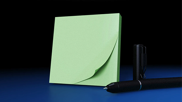 The Iarvel Magic Post-It Pad (Green) by Iarvel Magic