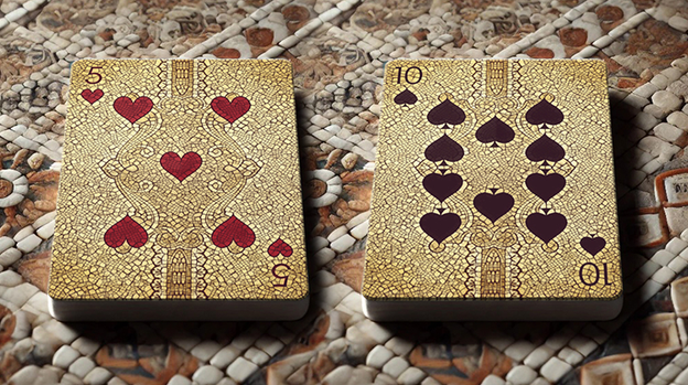 The Spirit of The Mosaic (Red) Playing Cards