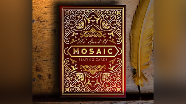 The Spirit of The Mosaic (Red) Playing Cards