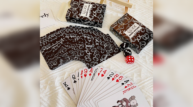 Kaws Seeing / Watching Black Edition Playing Cards