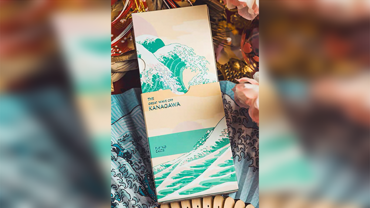 The Great Wave off Kanagawa V3 (Fresh Spring / Peppermint Green) Playing Cards