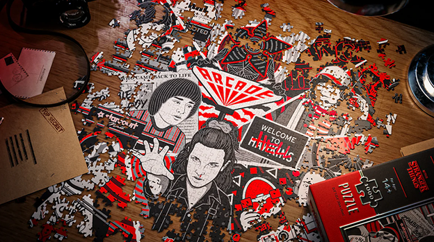 Stranger Things Jigsaw Puzzle by theory11