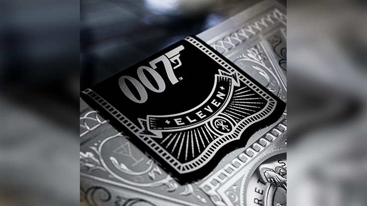 James Bond Silver Edition Playing Cards by theory11