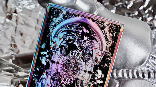 Robo-Geisha playing cards