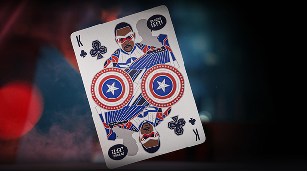 Captain America Playing Cards by theory11