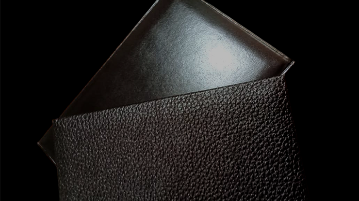 Mini Bombshell Wallet (Black Pebble) by CAHYO