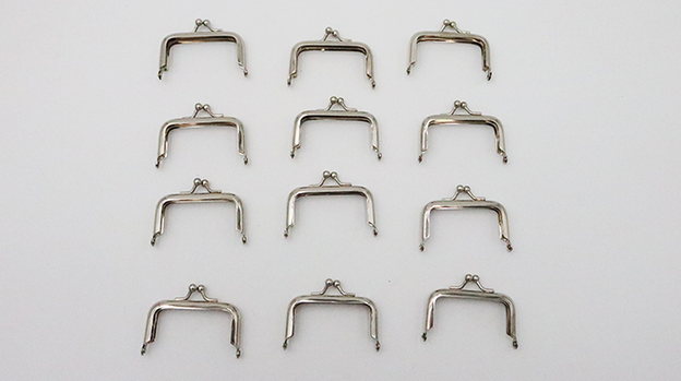Purse Frames (Silver, 12 in one pack) Goshman
