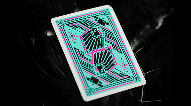 FULTON'S THUNDERBIRD ROOM TURQUOISE EDITION PLAYING CARDS