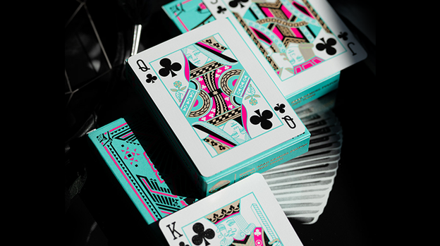 FULTON'S THUNDERBIRD ROOM TURQUOISE EDITION PLAYING CARDS