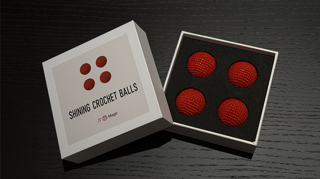 Shining Crochet Balls (Red) by JT Magic