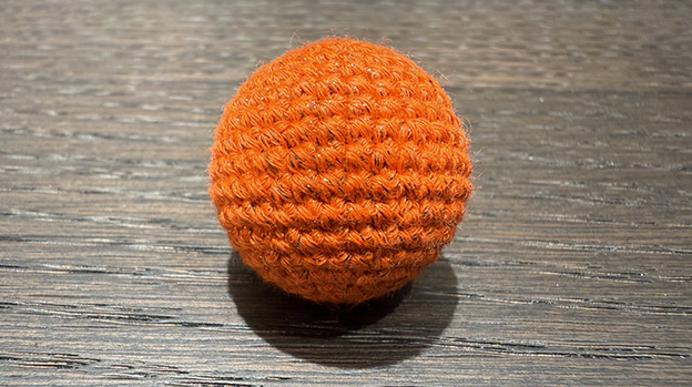 Shining Crochet Balls (Orange) by JT Magic