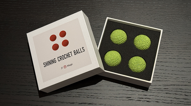 Shining Crochet Balls (Grass Green) by JT Magic