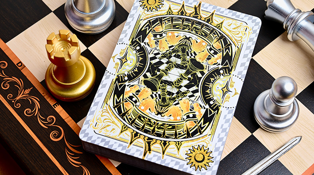 CHESS White Playing Cards by Hidden Light